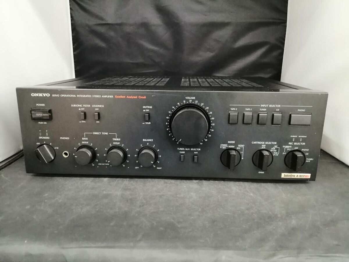 ONKYO INTEGRA A-817RS Servo Operational Integrated Stereo ONKYO INTEGRA A-817RS Servo Operational Integrated Stereo