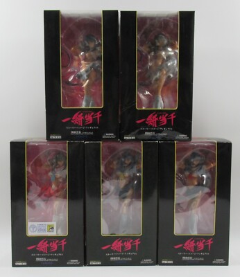 KANU UNTYOU - IKKI TOUSEN 1/7 Scale PVC Figure Set of 5 w/ SDCC Exclusive