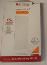 Zagg Invisible Shield GlassFusion For Samsung Galaxy S21 5G NEW