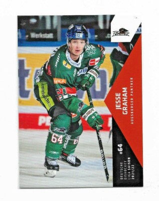 DEL Playercard 21-22 - Jesse Graham - Augsburger Panther #008 - KalPa