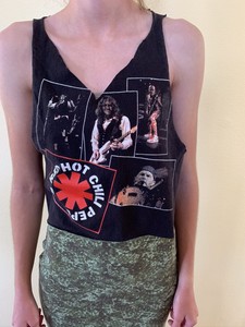 Red Hot Chili Peppers Cropped Tank T 