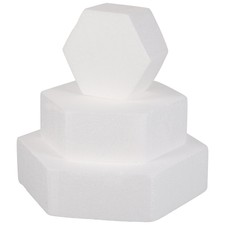 Set of 2 Modello Di Torta 20.00X20.00X5.00CM Polistirolo Arredamento Arrossire