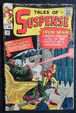 Tales of Suspense #50 COMPLETE and UNRESTORED 1964 1st Mandarin KEY Iron Man
