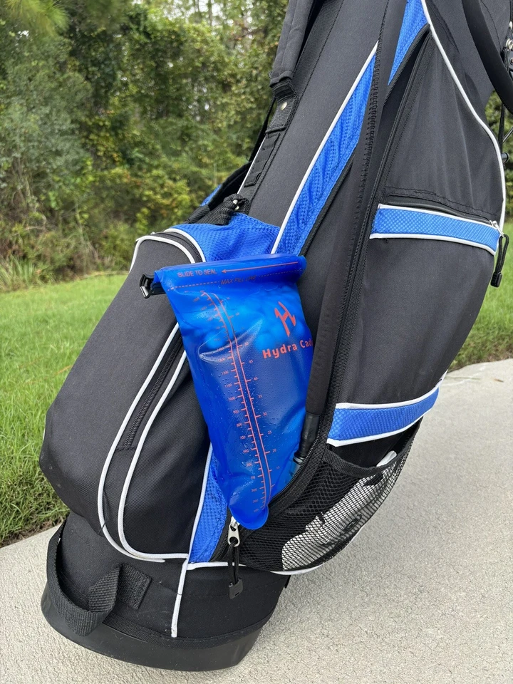 Depósito de hidratación vejiga mochilero senderismo golf agua 2L de HydraCaddy Foto 2 de 2