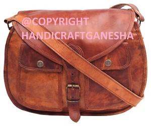 large saddle bag purse