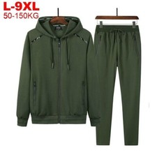 2 Pieces Suits Jogger Men Sportwear Sets Jackets Pants Sports Tracksuit Men's
