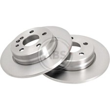 A.B.S. 2x Bremsscheibe hinten 290 Voll für Mercedes-Benz S-Klasse W140