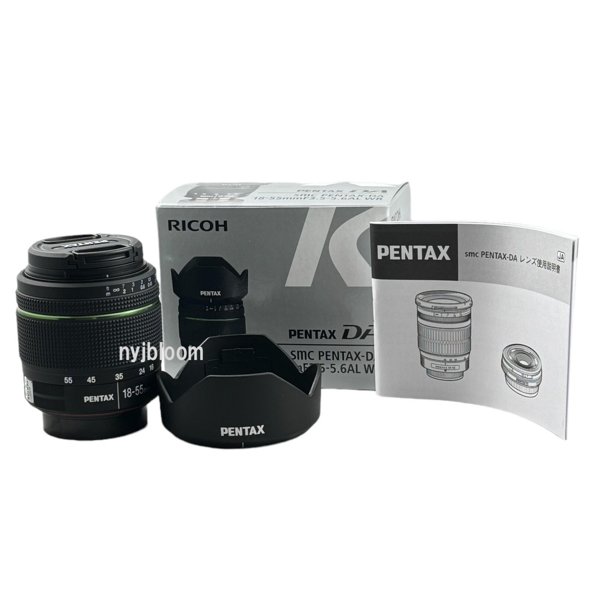 New smc PENTAX DA 18-55mm F3.5-5.6 AL WR Zoom Lens for K Mount APS 