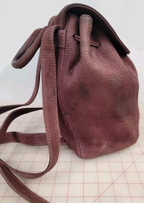 Vintage 90's COACH 4938 Sonoma Nubuc Pebbled Leather Backpack Bag