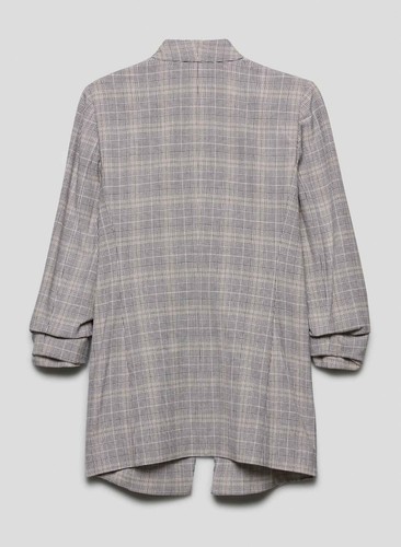 Babaton Power Blazer Jacke vorne offen Schalkragen kariert 2 neu ohne Etikett Aritzia $ 228 - Bild 2 von 16