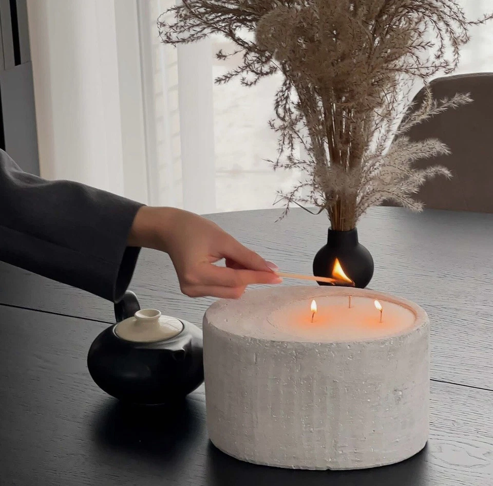 Kerzensand 1 KG | inkl. 10 Dochte á 10cm | weiß | Wachsgranulat | DIY - Bild 2 von 4