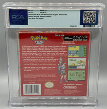Pokemon FireRed Version Nintendo Game Boy Advance CIB Complete PSA 8.5
