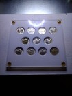 1942-1945 WWII "GEM" UNCIRCULATED JEFFERSON WARTIME 35% SILVER NICKEL COIN SET — photo 9