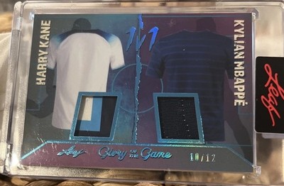 2026 Glory Of The Game Leaf Kylian Mbappé/Harry Kane(3C) Match Warn Patch 10/12