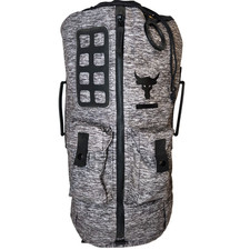 Under Armour Project Rock 60 borsa da palestra grigio zaino 1345663