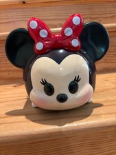Disney Minnie Mouse Tsum Tsum Storage Case Organizer Toy Red Black EXCELLENT