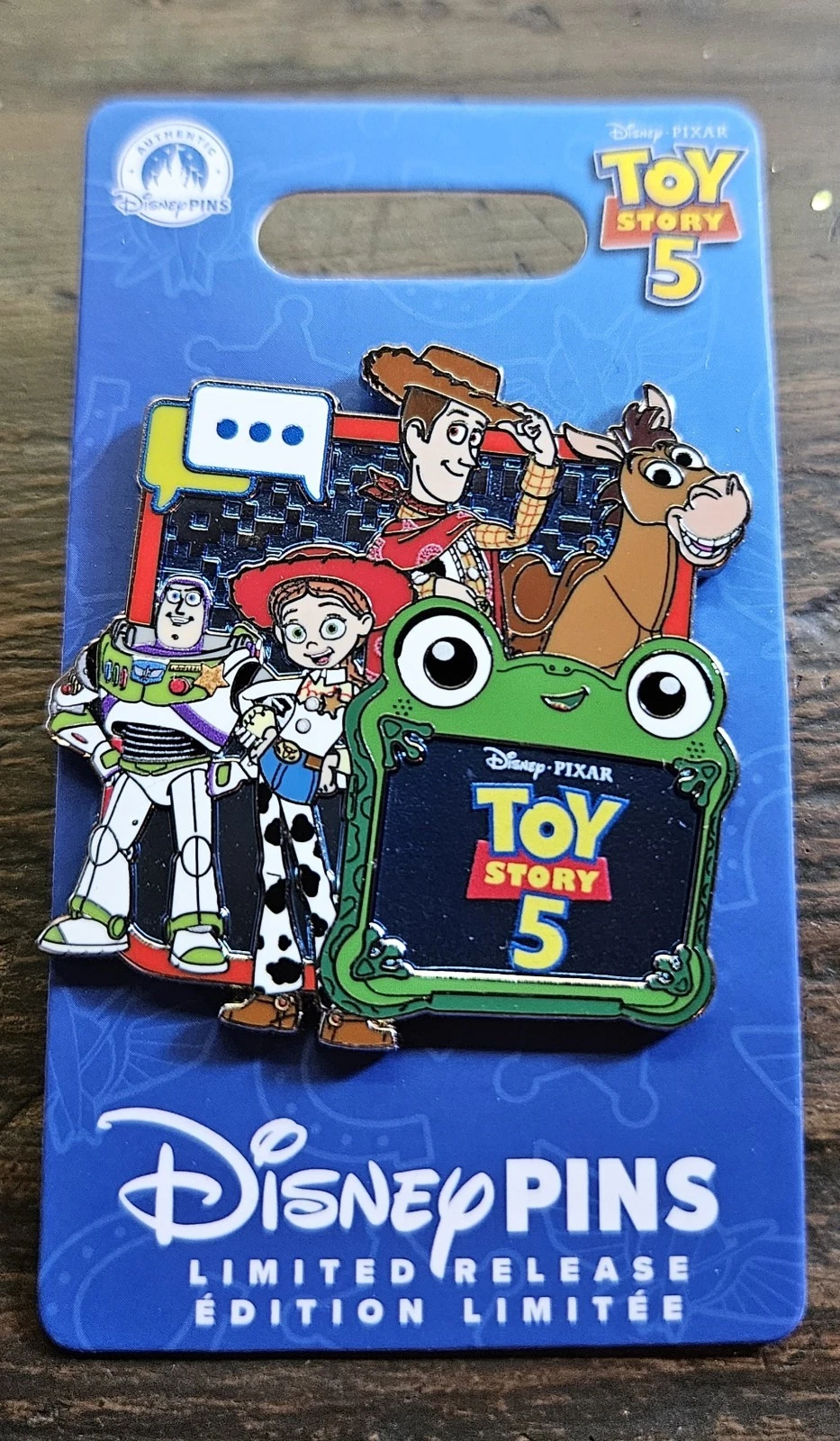 NEW! Disney Parks Toy Story 5 Characters 2026 Limited Release Pin
