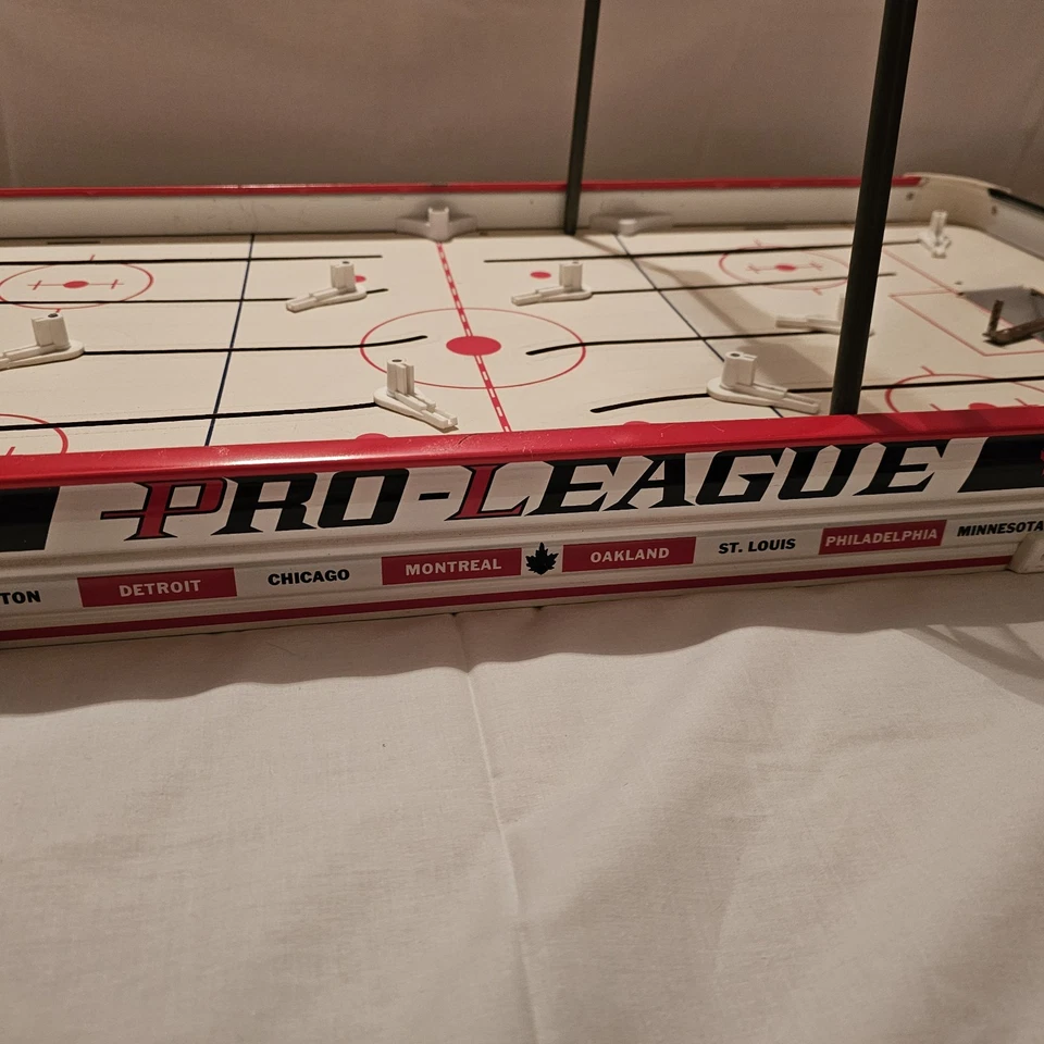 复古西尔斯职业曲棍球桌面比赛 1970 - Buffalo & Vancover 带盒! — 第 3/4 张图片