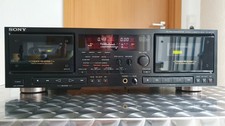 Sony TC-WR 770  schwarz Autoreverse Doppel Tapedeck 3+3 Motoren topp Zustand!
