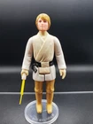 Vintage Star Wars Luke Skywalker *LIGHT BROWN HAIR*  Complete 1977 Kenner HK