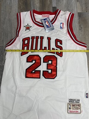 NEW MICHAEL JORDAN #23 Mitchell & Ness Authentic 2/8/1998 XL
