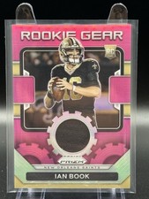 Ian Book 2021 Prizm Football Rookie Gear Pink Prizm RC #RG-27 New Orleans Saints