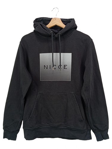 Nicce - Sweat à capuche d'ensemble à enfiler avec logo divisé - Bleu
