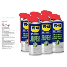 WD-40 SPECIALIST 6x 400 ml KONTAKTSPRAY KONTAKTREINIGER ELEKTRONIKSPRAY