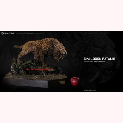 DAMTOYS MUS003 A Smilodon 10.8inch Limited Edition Collector Statue Figure