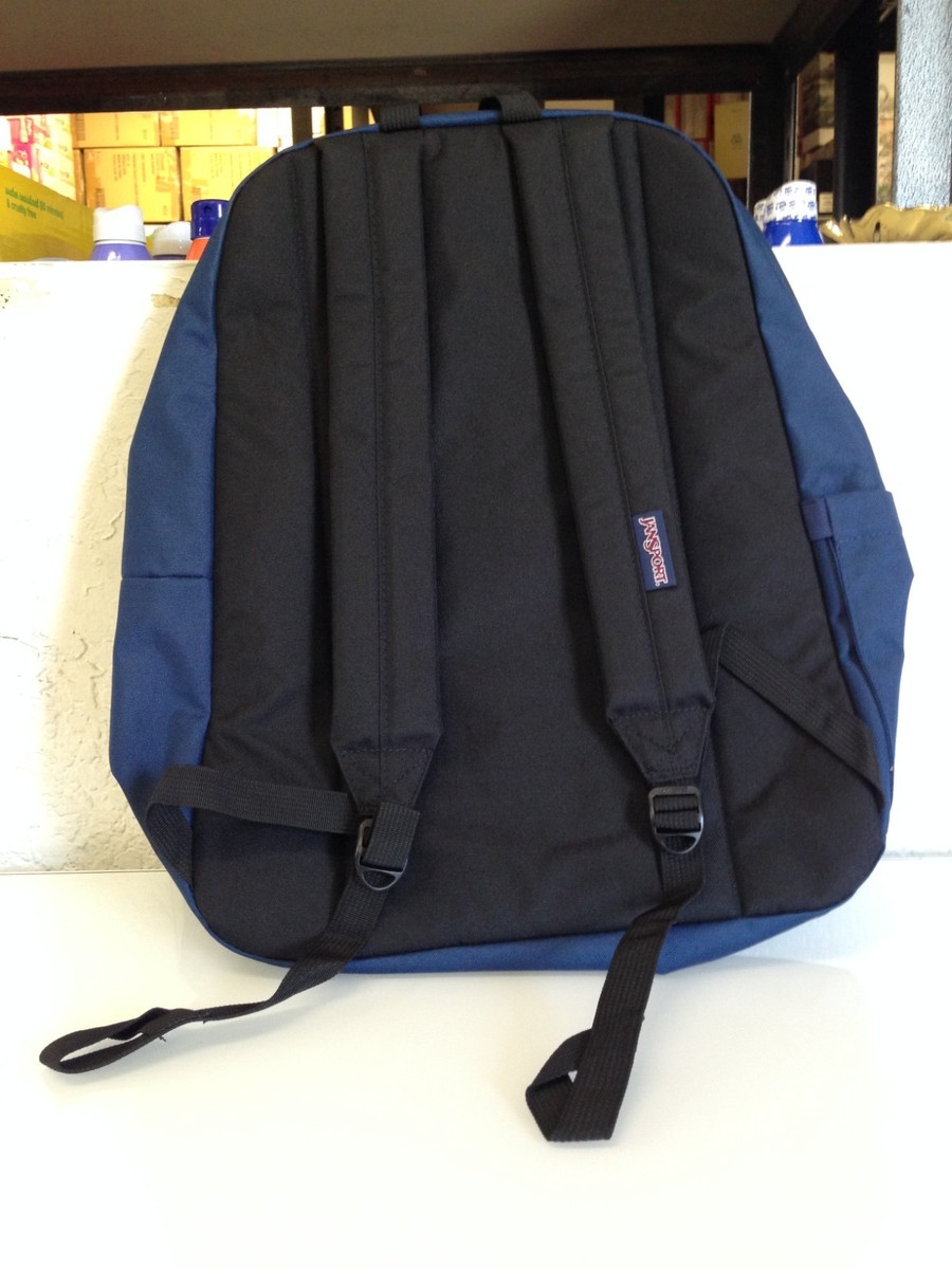 JanSport SuperBreak Backpack 26L - Navy Blue | eBay