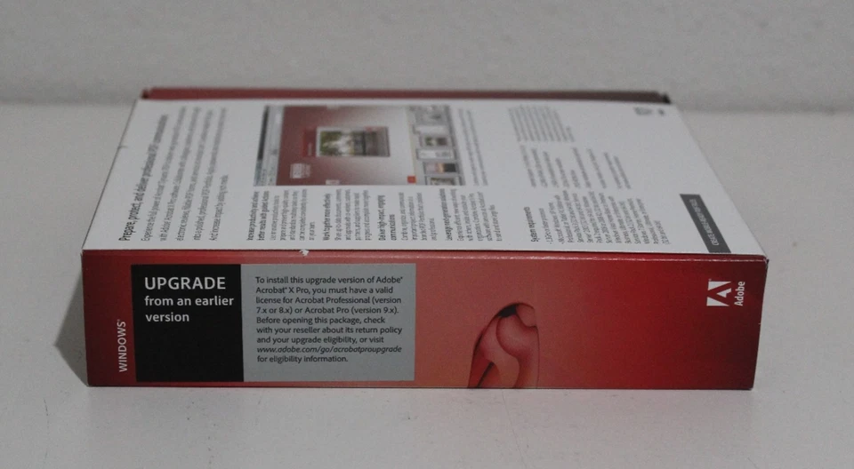 Adobe Acrobat X Pro Upgrade Version DVD for Windows – Retail Disc with Serial - Image 4 of 4
