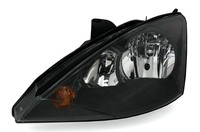 Scheinwerfer Links FüR Ford Focus MK1 Facelift H1 H7 Halogen In Schwarz