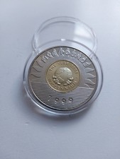 1999 Queen Elizabeth II Guernsey The Year 2000 Millennium Five Pound Coin BU