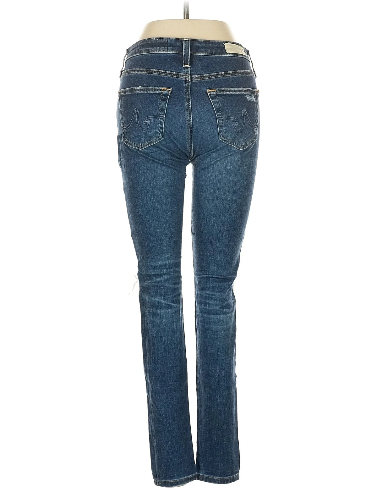 Adriano Goldschmied Women Blue Jeans 24W thumbnail 2