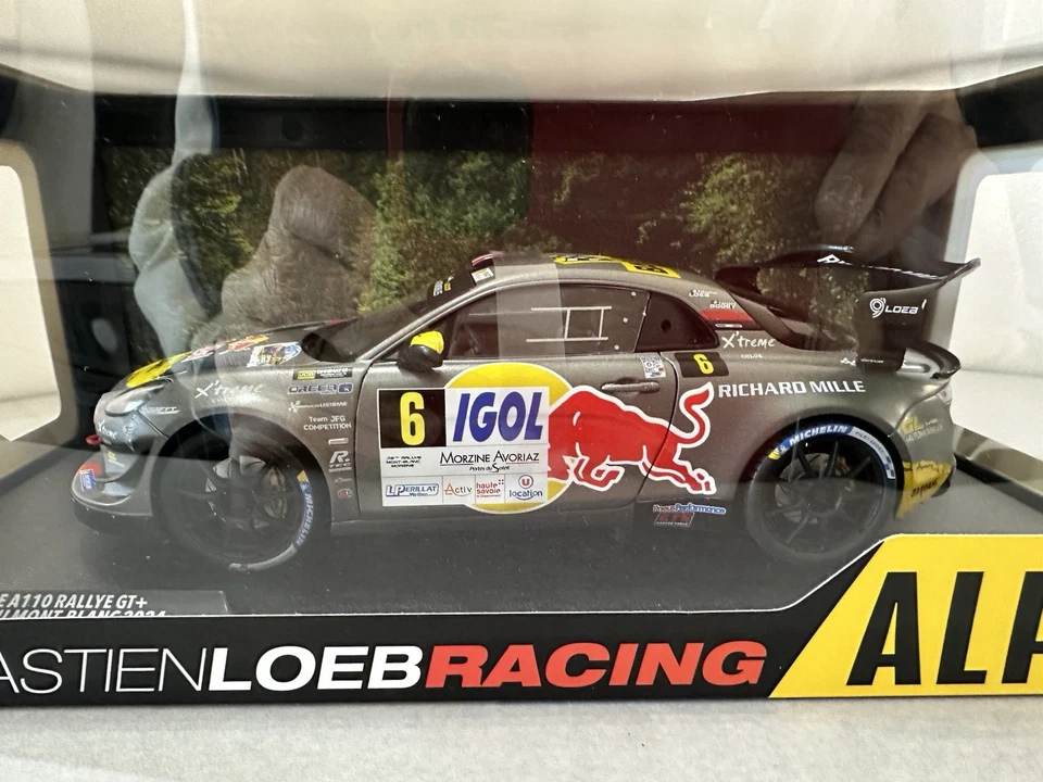 NEUF DISPO - Alpine A110 GT+ Bardahl - Loeb - Rallye Mont Blanc 2024 1/18 Solido - Photo 3/4