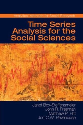 Time Series Analysis for the Social Sciences by John R. Freeman (English) Paperb