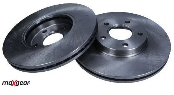 2X Bremsscheibe Maxgear 19-1257 2 Bremsscheiben Vorderachse Vorne FüR Ford-image