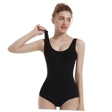 Women's Ballet Tank Leotards Ballet Dancewear Scoop Neck Bodysuit Small Black