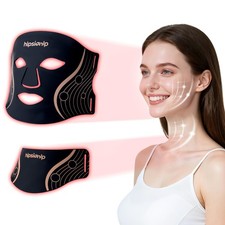 LED Light Therapy, 7 in 1 Colors Light, Red Light Therapy for Face Neck, Por...