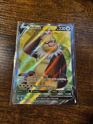 Slaking V (Full Art) 077/078 Pokémon GO Holo