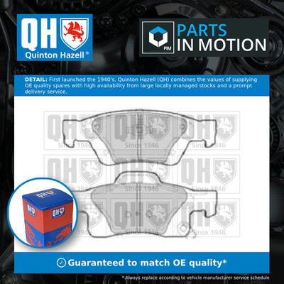 Brake Pads Set fits JEEP GRAND CHEROKEE Mk4 3.6 Rear 2010 on QH 68052386AA New