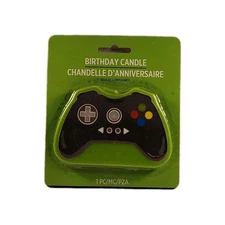 Level Up Video Game Birthday Candle, 4 1/2" H NIP w1s3 2875