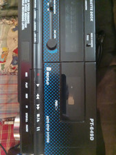 Pyle PT649D Dual Cassette Deck - Black