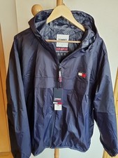 NEUE leichte TOMMY HILFIGER Wind-/Regenjacke,52/54,3XL,Tommy Jeans,blau,Dame