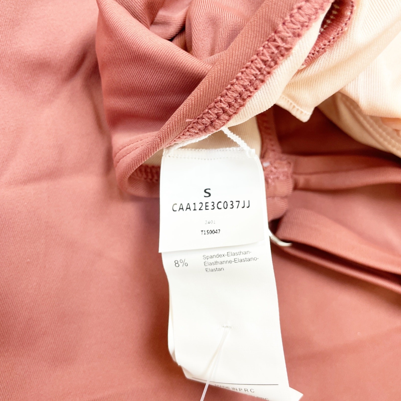 Cupshe Women's Sandy Shirred Strappy Cutout One Piece Swimsuit Brick Size Small