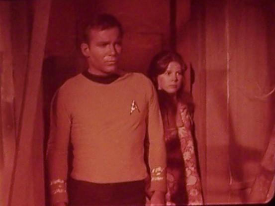 RARE 1967 STAR TREK "MIRI"~KIRK & MIRI~35mm FILM CLIP/SLIDE~LOT 535A