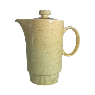 Vintage Poole Keramik Kaffeekanne mit Deckel England Steingut ofenfest