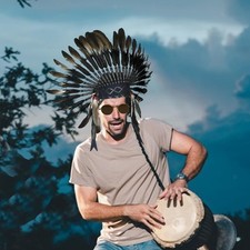 Chief Indian Hat Decorative for Men Women Headband for Dance Show Festival