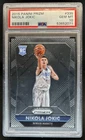 2015-16 Panini Prizm Nikola Jokic RC Rookie #335 Nuggets PSA 10 GEM MINT