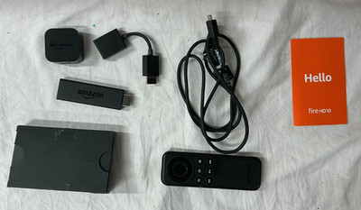 Amazon Fire TV Stick (1st Generation) Media Streamer w Remote Black UNTESTED